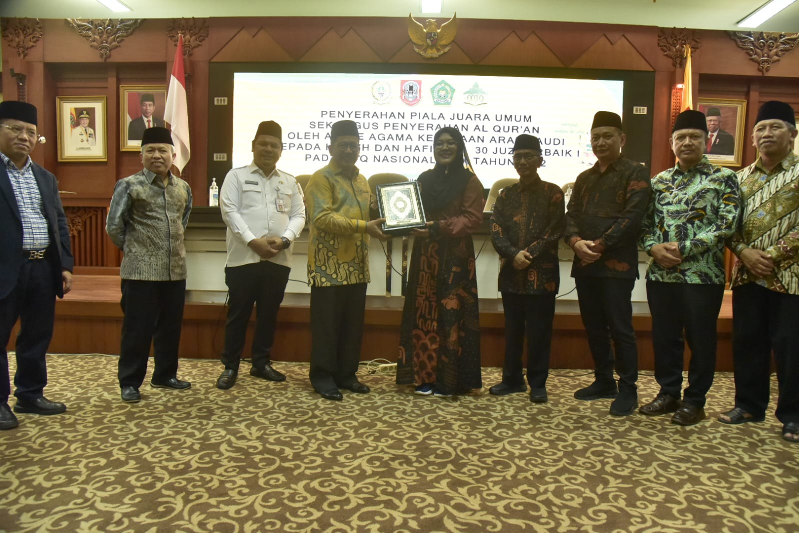 Jawa Timur Juara Umum MTQ Nasional XXIX Tahun Warta Wasaka Biro Administrasi Pimpinan