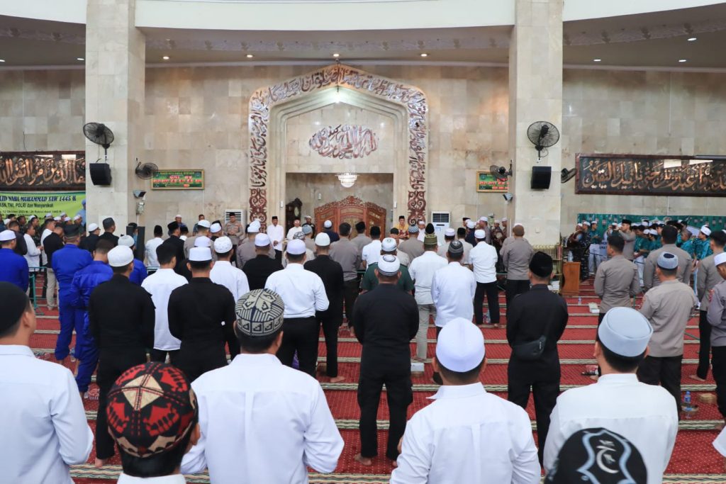 Peringatan Maulid Bersama ASN, TNI-Polri dan Masyarakat di Masjid Sabilal Muhtadin